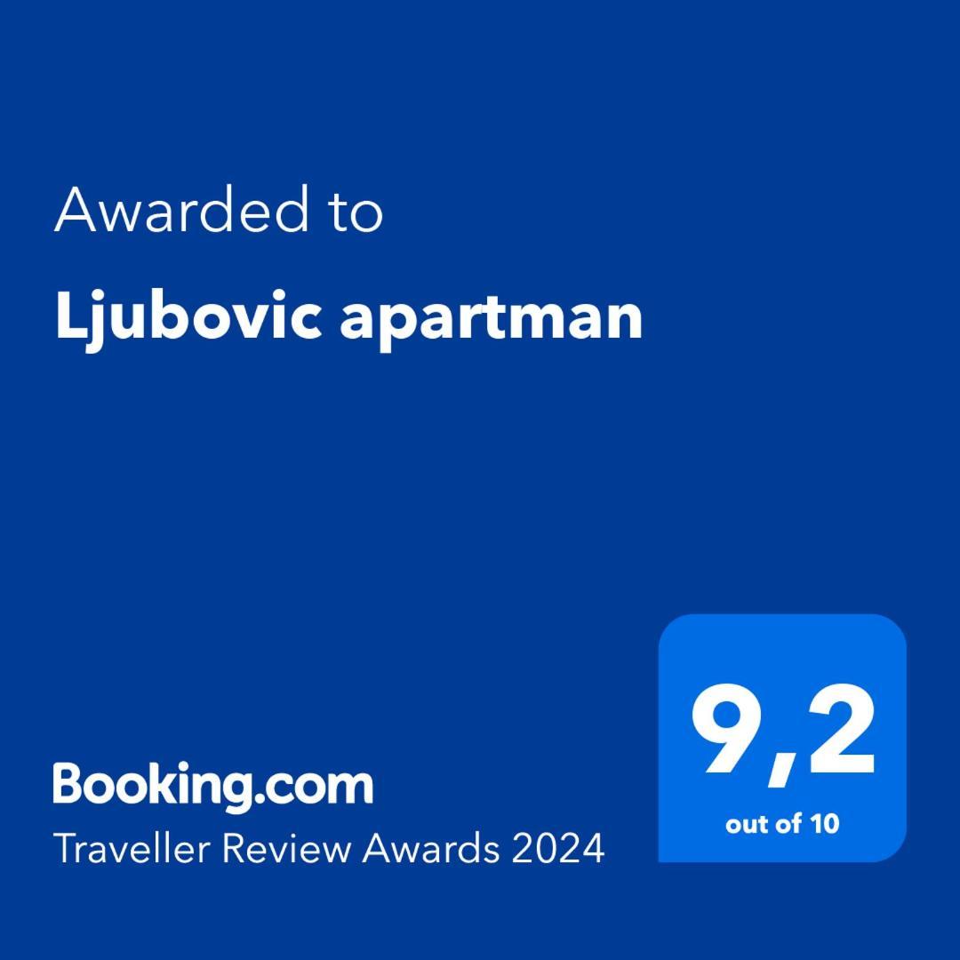 Ljubovic Apartman พอดโกริกา ภายนอก รูปภาพ